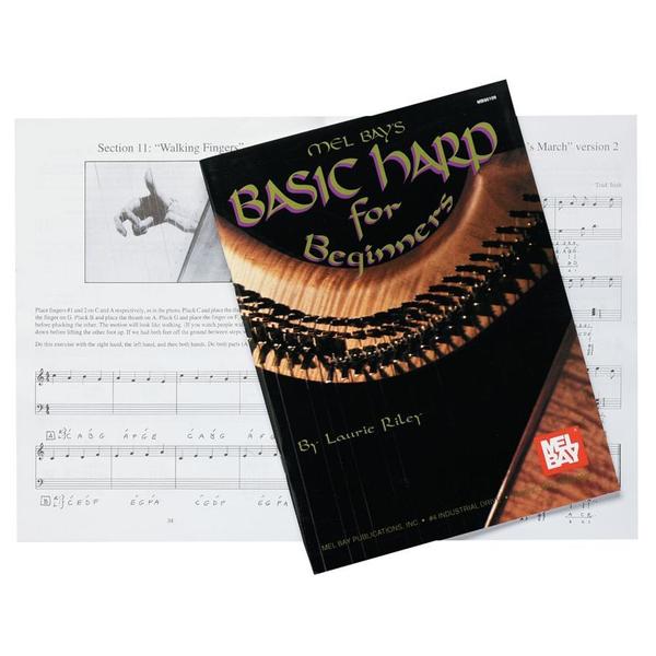 Design Toscano Celtic Walnut Harp Beginners Book MD5477